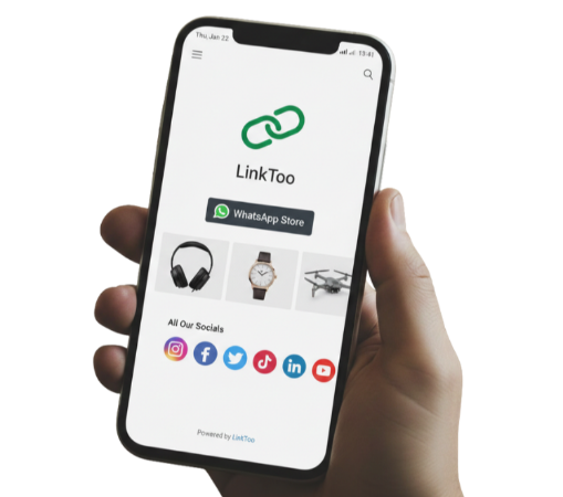 Digital vCard Illustration